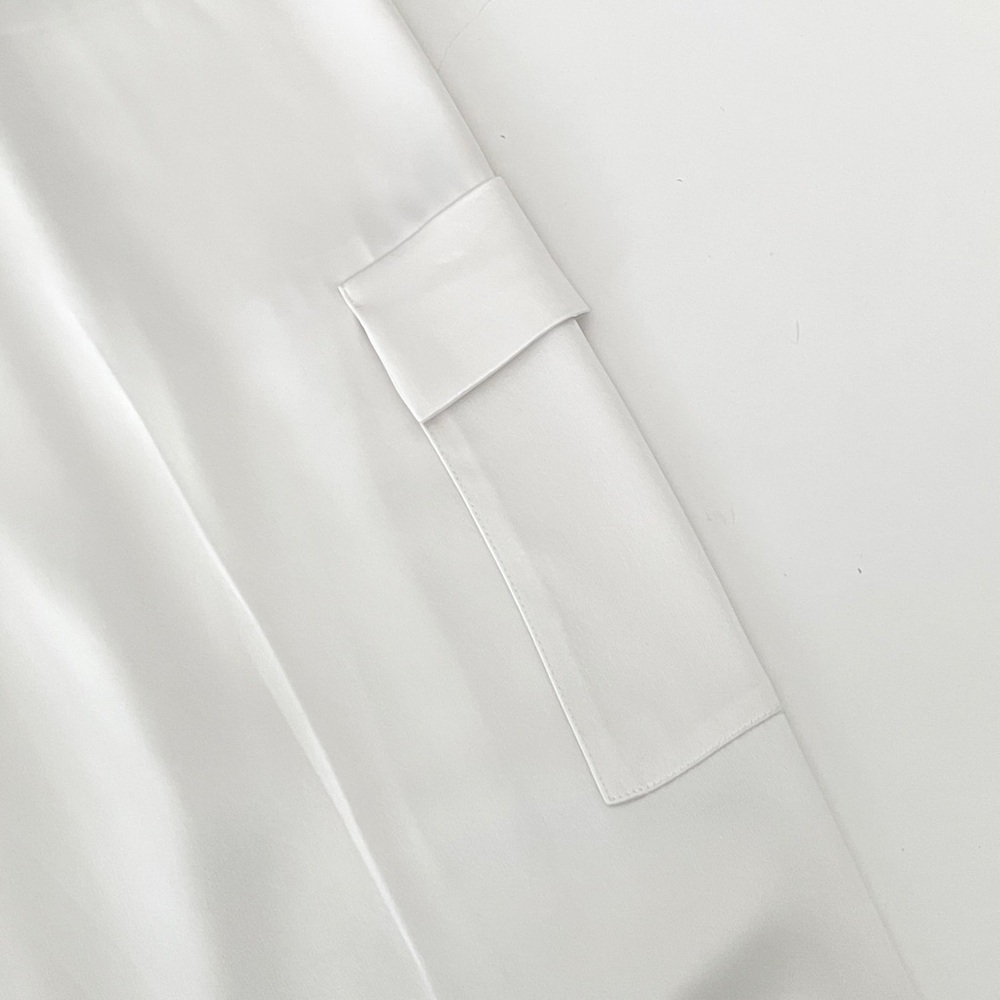 Aritzia Babaton Outgoing Satin Cargo Pant - Picture 11 of 14